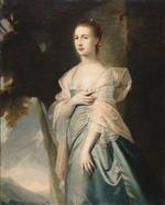 George Romney  - Bilder Gemälde - Mrs. Margaret Ainslie