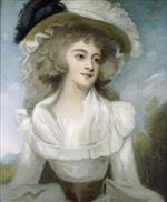 George Romney  - Bilder Gemälde - Mrs. Tickell