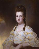 George Romney  - Bilder Gemälde - Portrait of Dorothy Cavendish, Duchess of Portland