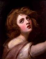 George Romney  - Bilder Gemälde - Portrait of Emma