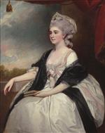 George Romney  - Bilder Gemälde - Portrait of Mary Lutwyche