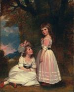 George Romney  - Bilder Gemälde - The Beckford Children