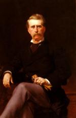 Alexandre Cabanel - paintings - Portrait de John William Mackay