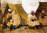 Theo van Rysselberghe - Bilder Gemälde - Arab Cobblers