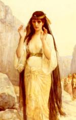 Alexandre  Cabanel - Peintures - La fille de Jephté