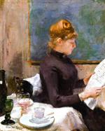 Theo van Rysselberghe  - Bilder Gemälde - Lady Reading