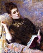 Theo van Rysselberghe  - Bilder Gemälde - Lady Reading