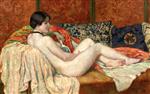 Theo van Rysselberghe  - Bilder Gemälde - Model Resting