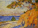 Theo van Rysselberghe  - Bilder Gemälde - Paysage du Midi