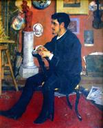 Theo van Rysselberghe  - Bilder Gemälde - Portrait of My Friend Georges