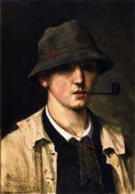 Theo van Rysselberghe  - Bilder Gemälde - Self Portrait