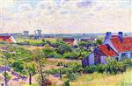 Theo van Rysselberghe  - Bilder Gemälde - Summer Landscape of the Moor