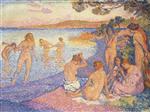 Theo van Rysselberghe  - Bilder Gemälde - Sunset