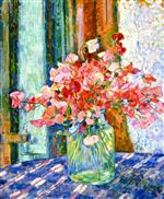 Theo van Rysselberghe  - Bilder Gemälde - Sweet Peas