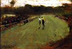 Theo van Rysselberghe  - Bilder Gemälde - The Finish of the Race