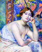 Theo van Rysselberghe  - Bilder Gemälde - The Model