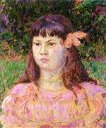 Theo van Rysselberghe  - Bilder Gemälde - The Pink Ribbon