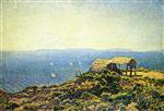 Theo van Rysselberghe  - Bilder Gemälde - View from Cape Benat, Brittany