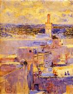 Theo van Rysselberghe  - Bilder Gemälde - View of Meknes, Morocco