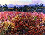 Theo van Rysselberghe  - Bilder Gemälde - Vines in October