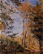 Max Slevogt  - Bilder Gemälde - Herbstwald