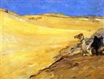 Max Slevogt  - Bilder Gemälde - Libysche Wüste