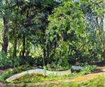 Max Slevogt  - Bilder Gemälde - Park Landscape in the Palatinate