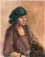 Max Slevogt  - Bilder Gemälde - Portrait of a Woman