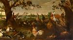 Frans Snyders - Bilder Gemälde - A Concert of Birds