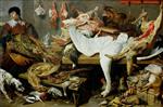 Frans Snyders - Bilder Gemälde - A Game Stall