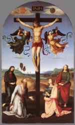 Raffael - Bilder Gemälde - Kreuzigung