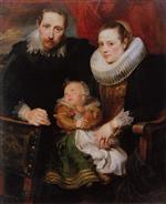 Frans Snyders  - Bilder Gemälde - Familienbildnis