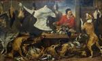 Frans Snyders  - Bilder Gemälde - Game Stall