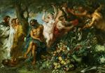 Frans Snyders  - Bilder Gemälde - Pythagoras Advocating Vegetarianism