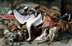Frans Snyders  - Bilder Gemälde - Still Life with Dead Game