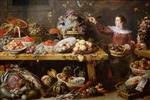 Frans Snyders  - Bilder Gemälde - Still Life with Fruit and Vegetables