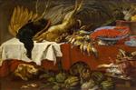 Frans Snyders  - Bilder Gemälde - Still Life with Game and Lobster