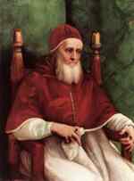 Raphael - paintings - Portraet von Julius II