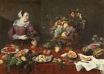 Frans Snyders  - Bilder Gemälde - The Fruit Bowl