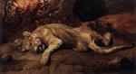 Frans Snyders  - Bilder Gemälde - The Lioness