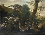 Frans Snyders  - Bilder Gemälde - Wildfowl