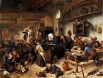 Jan Havicksz Steen - Bilder Gemälde - A School for Boys and Girls