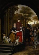 Jan Havicksz Steen  - Bilder Gemälde - Itinerant Musicians