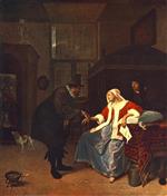 Jan Havicksz Steen  - Bilder Gemälde - Love Sickness