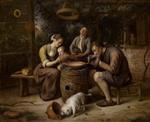 Jan Havicksz Steen  - Bilder Gemälde - Prayer before the Meal