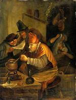 Jan Havicksz Steen  - Bilder Gemälde - The Alchemist