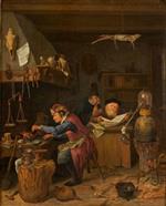 Jan Havicksz Steen  - Bilder Gemälde - The Alchemist
