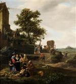 Jan Havicksz Steen  - Bilder Gemälde - The Fortune Teller