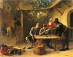 Jan Havicksz Steen  - Bilder Gemälde - The Journal Readers