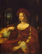 Raffael  - Bilder Gemälde - Joanna von Aragon